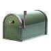 Architectural Mailboxes Coronado Mailbox with Antique Copper Accents, Bronze