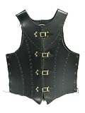 Steampunk Leather Vest: Renaissance Brigandine Armor Costume
