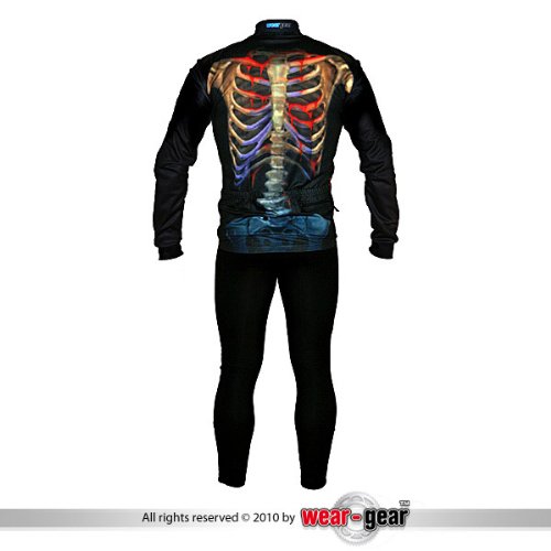OH MY Bones long sleeved cycling jersey 04
