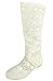 BABOOTS Women's Summer Beige Crochet Boots
