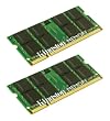 Kingston - Memory - 4 GB ( 2 x 2 GB ) - SO DIMM 200-pin - DDR2 - 667 MHz - unbuffered