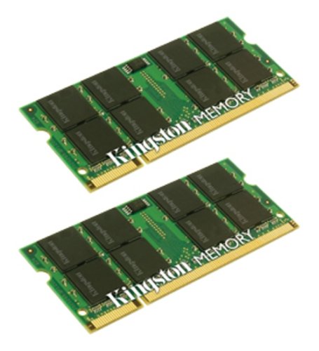 Childrens Toyshop  Electronics : Kingston - Memory - 4 GB ( 2 x 2 GB ) - SO DIMM 200-pin - DDR2 - 667 MHz - unbuffered