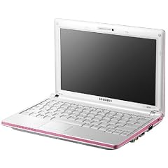 Samsung NC10 25,7 cm (10,1 Zoll) Netbook (Intel Atom N270 1,6GHz, 1GB RAM, 160GB HDD, Intel 950, Win 7 Starter) pink