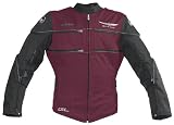 Joe Rocket Goldwing Super Tour Ladies Textile Motorcycle Jacket Dark Red/Black XL