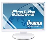 iiyama 20インチワイド光沢液晶ディスプレイ 3系統入力装備 ピュアホワイト PLB2006WS-GW1