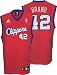 Elton Brand Los Angeles Clippers Red Youth Replica Adidas NBA Jersey