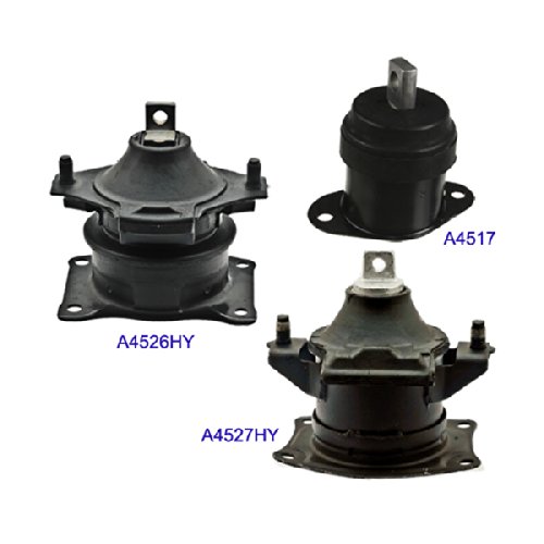 Fits 20042006 Acura TL 3.2L Engine Motor Mount Set 3PCS for Auto