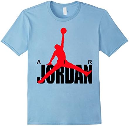 Men's jordan shirt Small Baby Blue