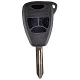 New 4 Buttons Remote Key Shell Case For Dodge  Avenger Chrysler Pacifica Jeep Wrangler No Chips Inside