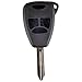 BestKeys 4 Buttons Remote Key Shell Case For Dodge Avenger Chrysler Pacifica Jeep