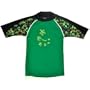 Offshore UV Sun Protective Boys Short Sleeve Shirt (Rashguard, UPF 50+)