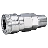 フローバル エアーカップラー ソケット オネジ型 適用オネジ(R)1/2 K24-SM