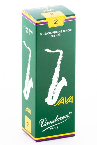 Vandoren SR272 Tenor Sax JAVA Reeds Strength 2; Box of 5