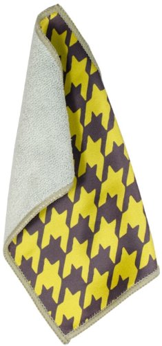 Toddy Gear Shame on Bernie 5 x 7 Inch Premium Microfiber Smart Cloth, for iPad and Touch Screen Cleaning - Retail Packaging - Green/Gray, 15X7B1302