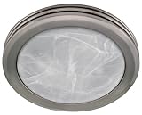 Hunter 90053 Decorative Brushed Nickel Bathroom Fan