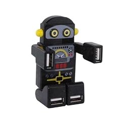 Futuristischer kultiger Roboter USB Hub