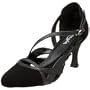 Capezio Women's BR68 Julia Latin 2.5" Ballroom Shoe,Black,8.5 M US