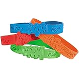 Fun Express 24 Piece Superhero Sayings Bracelets