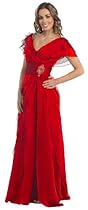 Hot Sale Mother of the Bride Formal Evening Dress #831 (2XL, Red)