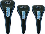 New! NFL Magnetic 3-Pack Headcovers - Carolina Panthers