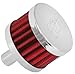 K&N Vent Air Filter/Breather: High Performance, Premium, Washable, Replacement Engine Filter: Filter Height: 1.5 in, Flange Length: 0.875 in, Shape: Breather, 62-1015