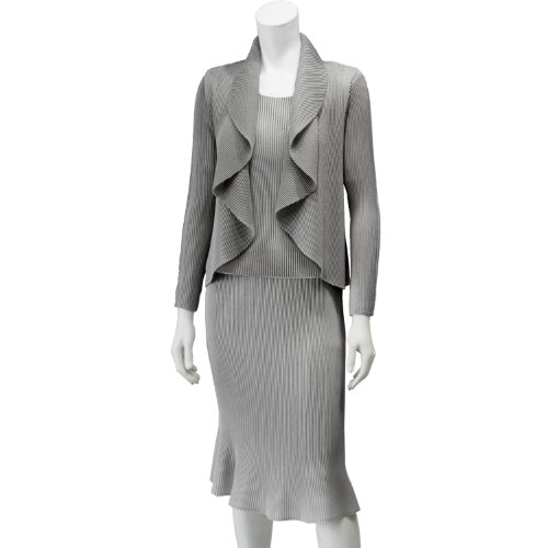 (スペッチオ) SPECCHIO ドレープカラー ボレロ ジャケット スカート フォーマルスーツ 3セット