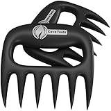 Pulled Pork Shredder Claws - STRONGEST BBQ MEAT FORKS - Shredding Handling & Carving Food - Claw Handler Set for Pulling Brisket from Grill Smoker or Slow Cooker - BPA Free Barbecue Paws
