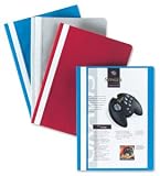 Electronics : Rexel Report Flat File Lightweight Polypropylene with Indexing Strip A4 Assorted Ref 12602AS [Pack 25]