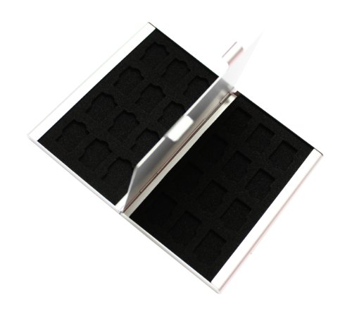 Bandc aluminum storage box protecter case for micro sd …