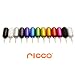 Ricco Mini Microphone Mic Portable Micro Speaker For VOICE MEMOS iPod Nano 4G Classic Touch / iPhone 2G 3G 3GS S and Mobile Phone with 3.5 mm Jack - Make Skype Call (VOIP) From Your iPod Touch (BLUE ONE)