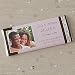 Personalized Photo Wedding Favor Candy Bar Wrappers - Filigree