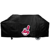 MLB Cleveland Indians Black Grill Cover