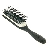 Denman Classic Noir Hair Brush Medium (7 brush rows)