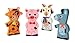 Janod Farm Animals Chunky Wooden Funny Magnets