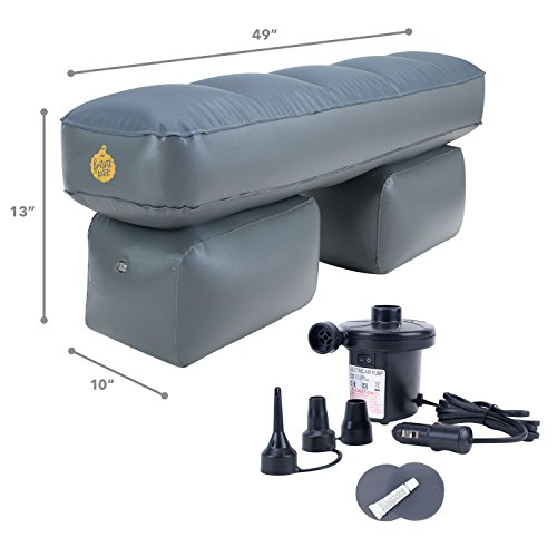 Frontpet Inflatable Blow Up Back Seat Shelf / Backseat Pet Bridge