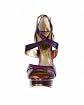 bebe.com Rome Leather Sandal from bebe.com