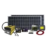 Go Power! SOLAR ELITE 220 WATT SOLAR KIT WITH GP-SW2000-12, GP-SWR-B, GP-DC-KIT4, GP-TS, GPC-45, AND GPC-SMART-CONTROL