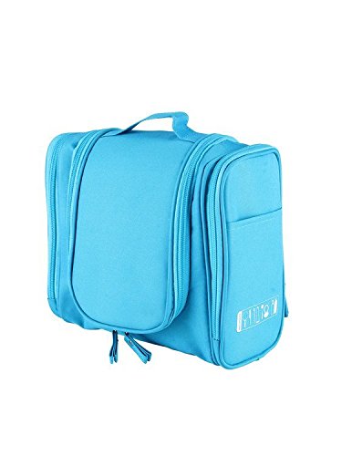 Holly LifePro Travel Kit Portable Toiletry Bag, Personal Organizer for Men & Women Bathroom Storage Cosmetic Bag(Blue)