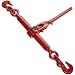 CM 48360 Ratchet Forged Load Binder, Painted Red, 7100 lbs Working Load Limit, 3/8" Trade, 14" Handle