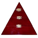 Pyramid Rosewood Jewelry Organizer
