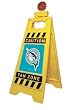 Florida Marlins 29 inch Caution Blinking Fan Zone Floor Stand MLB Baseball