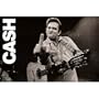 (24x36) Johnny Cash (Middle Finger 2) Music Poster Print