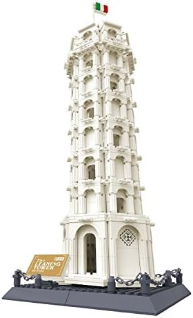 LEANING TOWER OF PISA Italy - BUILDING BLOCKS 1392 pcs set, Compatible by FireBeast
