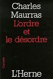 L\'ordre et le désordre