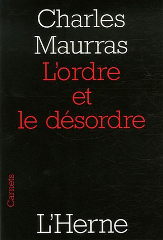 L'ordre et le d�sordre