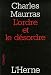 L'ordre et le désordre