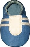Tibet PLATEAU soft sole infant full grain baby shoes SUEDE blue