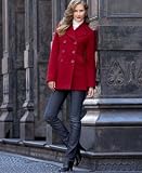 Kenneth Cole - Kenneth Cole Refined Wool Pea Coat, extended sizes available