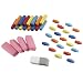 Office Products : Pentech Eraser Value Pack Drum 40ct (69135)