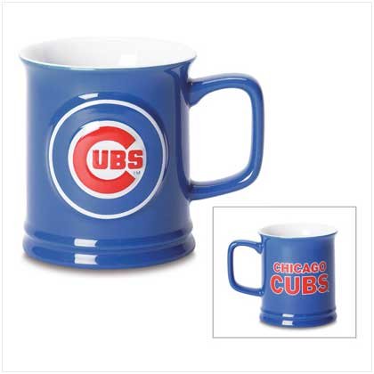 Chicago Cubs Sculpted Coffee Mug 11Oz.